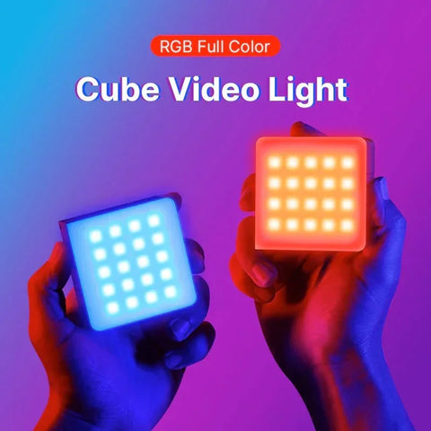 Ulanzi VL49 RGB Pro -valaistus-LED-valo valokuvaukseen/videoon - 2500mAh sisäinen akku