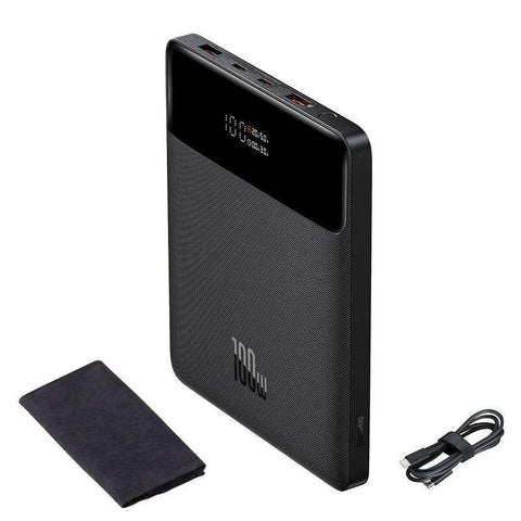 Baseus Blade Power Bank - Portabelt batteri - 20000mAh, 4xUSB Typ A/C, QC 3.0 / PD 100W