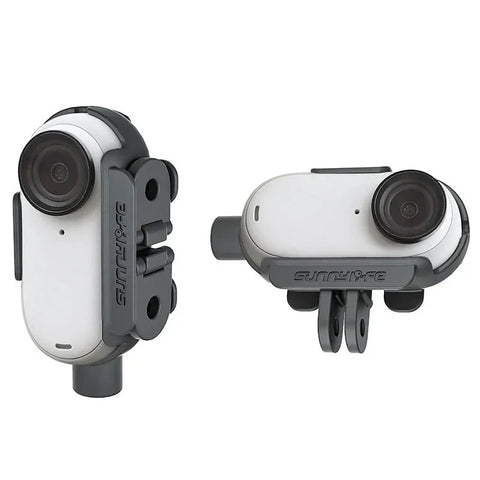 Suojakehys Insta360 GO 3 / GO 3S -kameralle kaksoiskiinnikkeillä