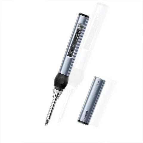 FNIRSI HS-01 Älykäs juotin, USB-C 65W PD, 80-420°C