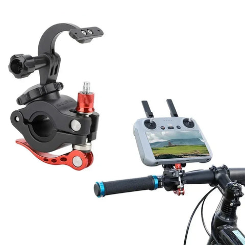 DJI RC 2 Remote / GoPro -kameroiden pidike pyörälle ja putkelle 22-26mm
