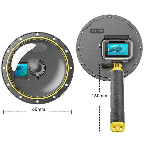 6" kupuportti DJI Osmo Action 5 Pro/4/3 -sarjalle