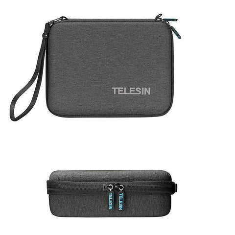 Telesin-laukku / säilytysväline yleiskäyttöön kameralle / matkapuhelimelle / lisävarusteille - tee-se-itse - harmaa