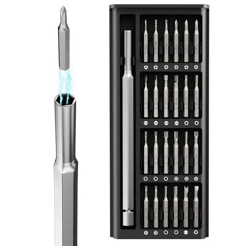 Mini työkalusarja 25 in 1 - Ruuvimeisselit käytännöllisessä laatikossa - Setti
