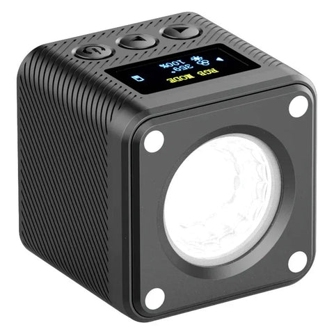 Ulanzi L2 RGB COB Magneettinen LED-valovalo valokuville/videoille - 800mAh Sisäinen akku - 1000 Lux - Pakkaus