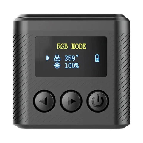 Ulanzi L2 RGB COB Magneettinen LED-valovalo valokuville/videoille - 800mAh Sisäinen akku - 1000 Lux - Pakkaus