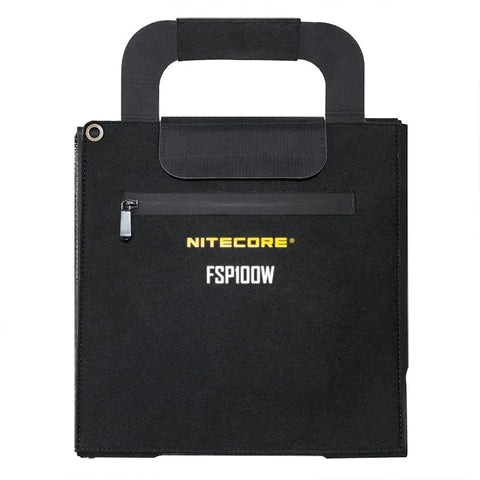 Nitecore FSP100W vedenpitävä taittuva aurinkopaneeli 100W - kannettava vedenpitävä aurinkopaneeli 100W