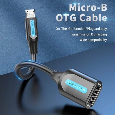 Vention-sovitin / datakaapeli USB OTG iPhonelle/Androidille DJI Mavic 2 Prolle/Zoomille / Mavic Prolle / Mavic Airille / Minille / Spark-kaukosäätimelle