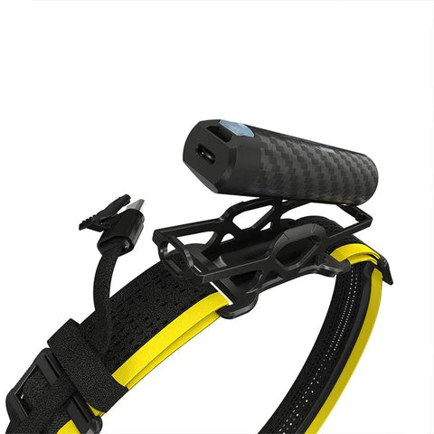 Nitecore Carbon 6K -sarja - Vedenpitävä hiilikuituakku - 6000mAh + pääpantasarja