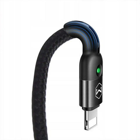 Mcdodo Spring Cable USB-A - Lightning CA-6410, USB-A - Lightning Kabel, Spiral, 2A, 1.8m - Svart