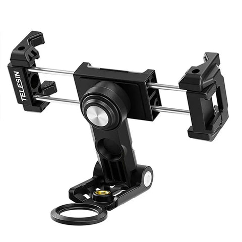 Telesin PM-001 Monitoiminen Puhelinpidike - Kiinnitä/Pidä Matkapuhelin Lisävarustepidikkeellä + 1/4" Kierre 1/4" Ruuviin