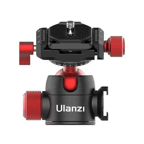 Ulanzi U-70 Pallopään Vlogi Lisävarustepidikkeellä 360 Astetta - Alumiini