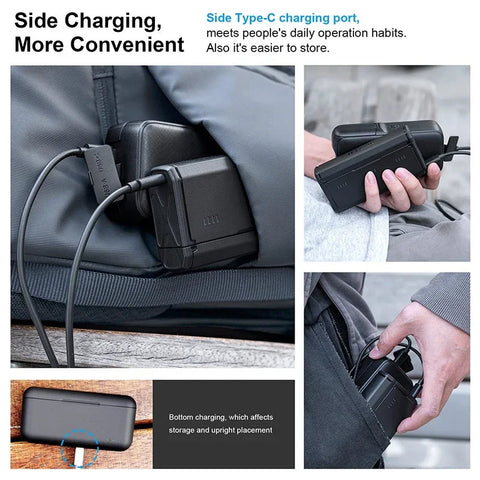 Telesin Batteriladdare Pocket Box med förvaring för 3st batterier + 2st microSD - För GoPro Hero13 Black