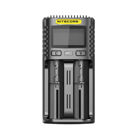 Nitecore UMS2 akkulaturi, älykäs USB-pikalaturi QC2.0:lla - kaksoislatauslaite