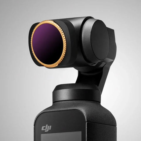 Suodattimet 3 kpl - ND8 + ND16 + CPL DJI Osmo Pocket 1/2 -sarjalle - Sarja