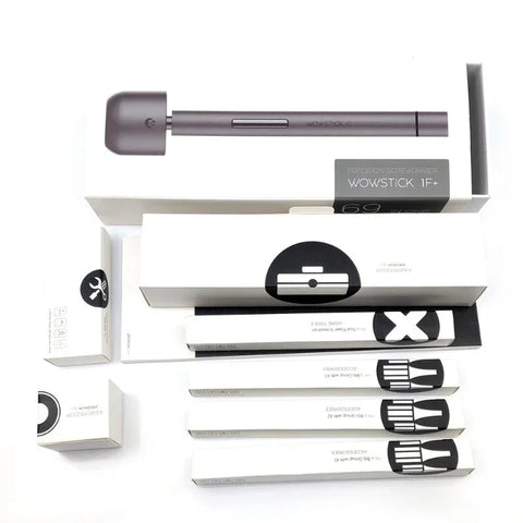 Wowstick 1F+ Elektrisk skruvmejsel - 69 i 1 - Kit - Rymdgrå