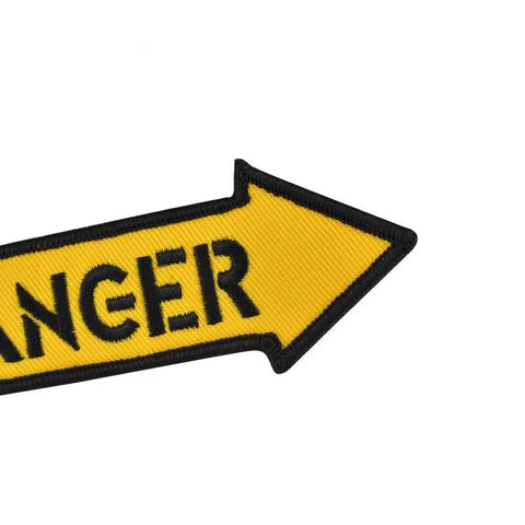 Nyckelband - DANGER - Gul pil - Action King