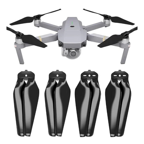 Master Airscrew - DJI Mavic Pro Stealth Upgrade -potkurit - Potkurit DJI Mavic Prolle - Musta - 4 kpl -sarja