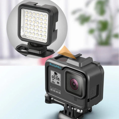 Suojaava runko ja lisävarustepidike GoPro Hero8 Black -kameralle