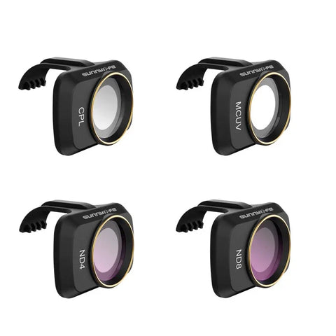 Filter 4-pack - MCUV + CPL + ND4 + ND8 till DJI Mavic Mini / Mini 2 / Mini 2 SE / Mini 4K - Kit