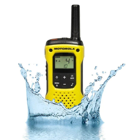 Motorola Walkie-Talkie T92 H2O – Tuplapakkaus (Uusi malli USB-C:llä)