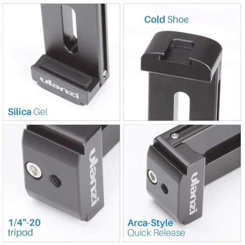 Ulanzi U-Pad Pro Mount - Pad-pidike 1/4" ruuville - Alumiini