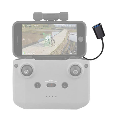Adapter / Datakabel USB-A till USB-C OTG för Mobil/Padda till DJI RC-N1/RC-N2/RC-N3 fjärr