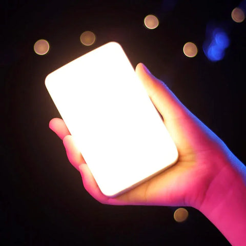 Ulanzi VIJIM VL120 LED-valaistus valokuvaukseen/videoon - 3100mAh sisäinen akku - 1250 luksia - pakkaus