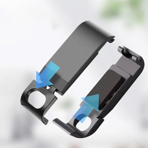 Batterilucka med genomföring USB till GoPro Hero12/11/10/9 Black - Aluminium