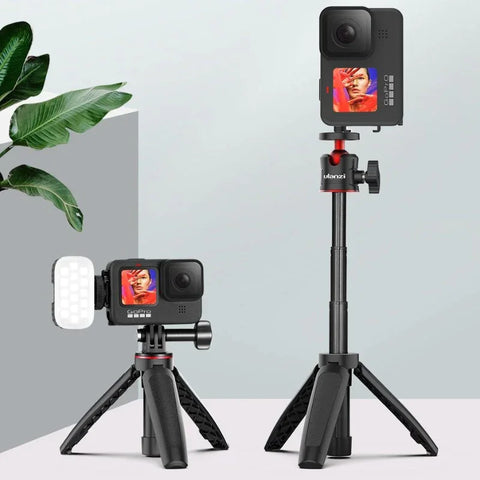 Ulanzi G9-6 akkukotelon kansi kylmäkenkällä, 1/4" kierteellä ja USB-läpiviennillä GoPro Hero12/11/10/9 mustalle