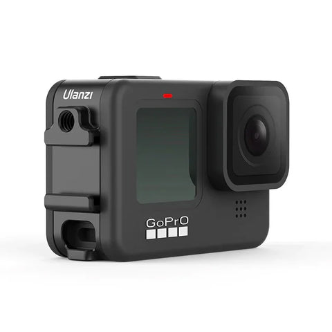 Ulanzi G9-6 akkukotelon kansi kylmäkenkällä, 1/4" kierteellä ja USB-läpiviennillä GoPro Hero12/11/10/9 mustalle