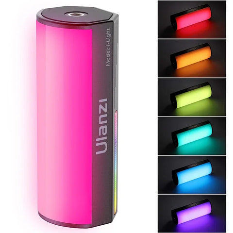 Ulanzi i-Light Belysning LED för foto / video - RGB - 2000mAh internt batteri - Magnet - 200lm