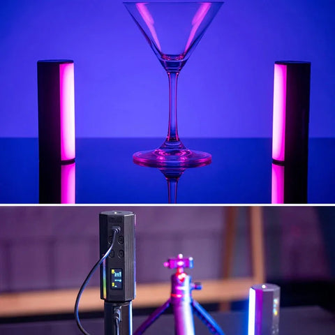 Ulanzi i-Light Belysning LED för foto / video - RGB - 2000mAh internt batteri - Magnet - 200lm