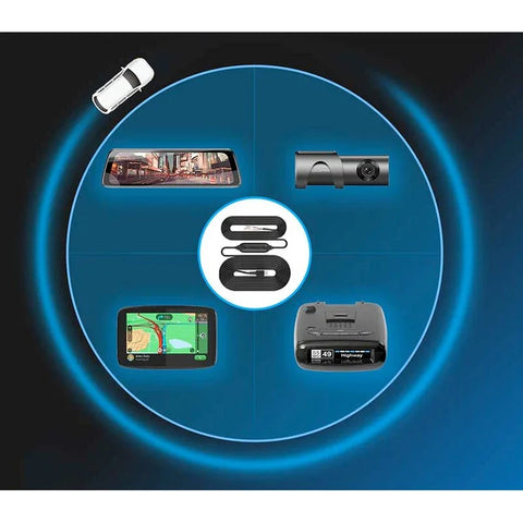 DDPAI Hardwire Kit Micro-USB - Installationskabel till DDPAI Mini / Mini Pro Dashcam / Bilkamera