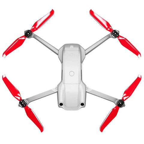 Master Airscrew - DJI Air 2s Stealth Upgrade Propellers - Propeller till DJI Air 2s - Röd - Kit 4-Pack