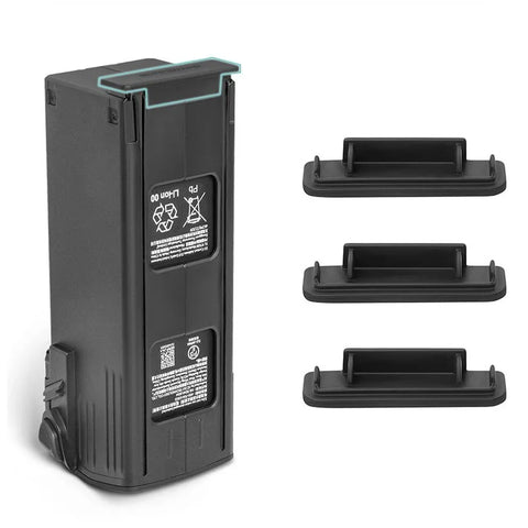 Suojaus / Pistoke DJI Mavic 3 -sarjan akkuliittimille - Silikoni - 3 kpl pakkaus