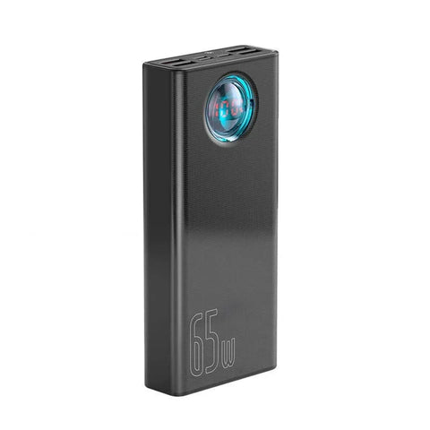 Baseus Amblight Varavirtalähde - Kannettava akku - 30000mAh, 5xUSB Tyyppi A/C, QC 3.0 / PD 65W
