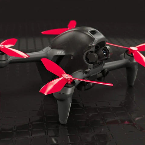 Master Airscrew - DJI FPV Ludicrous Upgrade Propellers - Potkuri DJI FPV:lle - Punainen - 4 kappaleen pakkaus