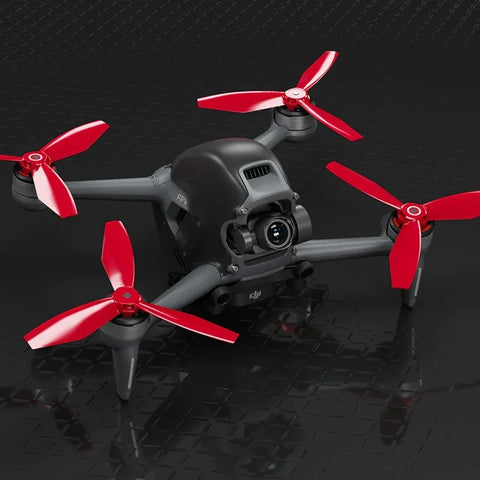 Master Airscrew - DJI FPV Ludicrous Upgrade Propellers - Potkuri DJI FPV:lle - Punainen - 4 kappaleen pakkaus
