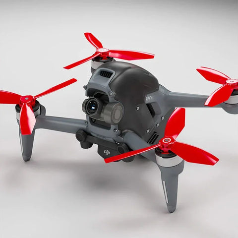 Master Airscrew - DJI FPV Ludicrous Upgrade Propellers - Potkuri DJI FPV:lle - Punainen - 4 kappaleen pakkaus