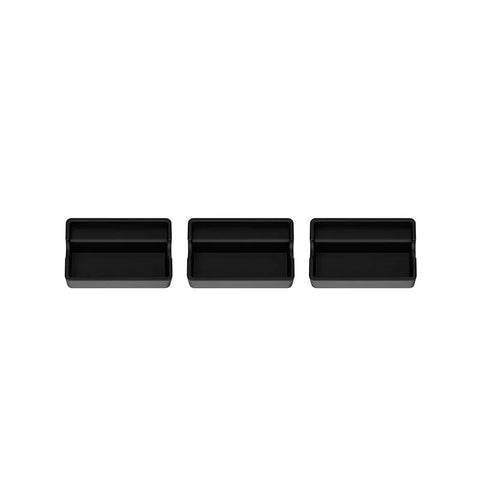 Suojaus / Pistoke akkuliittimille DJI Mini 4 Pro / Mini 3 Pro / Mini 3 -kameroille - Silikoni - 3 kpl pakkaus