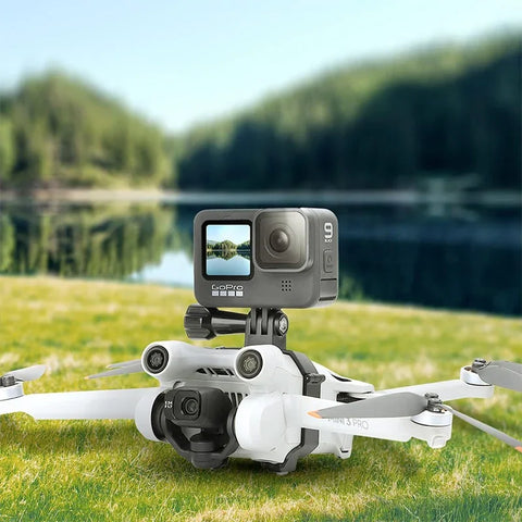 Fäste / hållare för kamera / tillbehör till DJI Mini 3 Pro - Ovansida - Action King