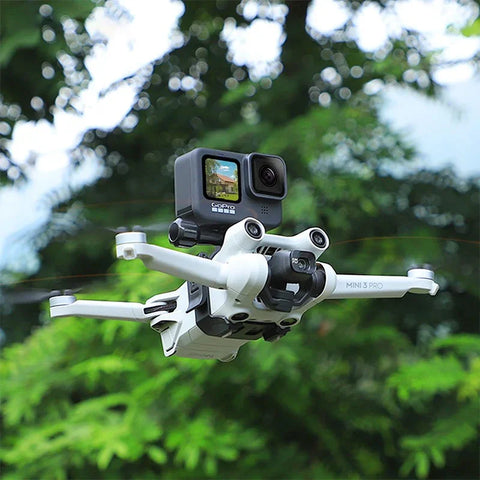 Fäste / hållare för kamera / tillbehör till DJI Mini 3 Pro - Ovansida - Action King