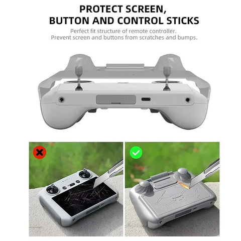Aurinkoverho / suoja, 2 yhdessä DJI RC Smart -kaukosäätimelle