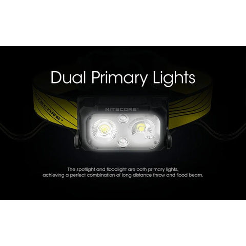 Nitecore NU25 V2 otsalamppu, kaksoiskeila - 400lm