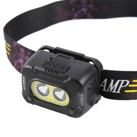 YY09 Superljusstark pannlampa med sensor