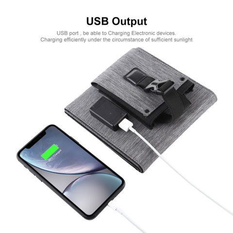 HAWEEL 14W Ultratunn Vikbar Solpanel