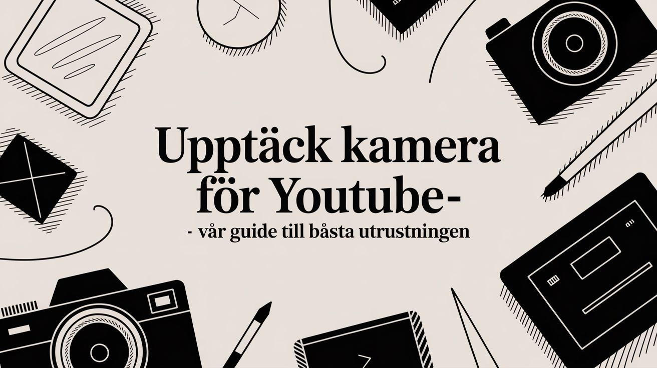Upptäck kamera för youtube – vår guide till bästa utrustningen