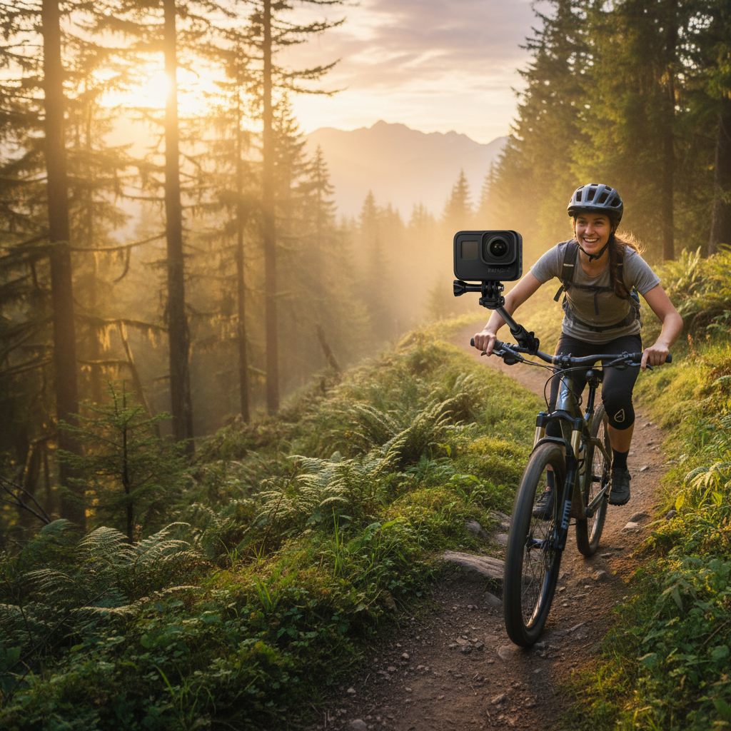 GoPro MAX 360 kamera, actionkamera 360, filmar i 360 grader. Perfekt GoPro actionkamera för äventyr.