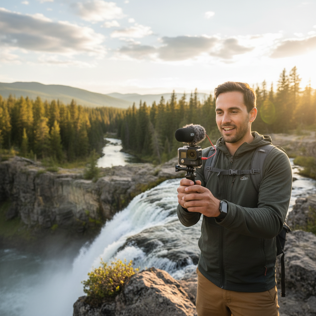 Mikrofoner till actionkameror